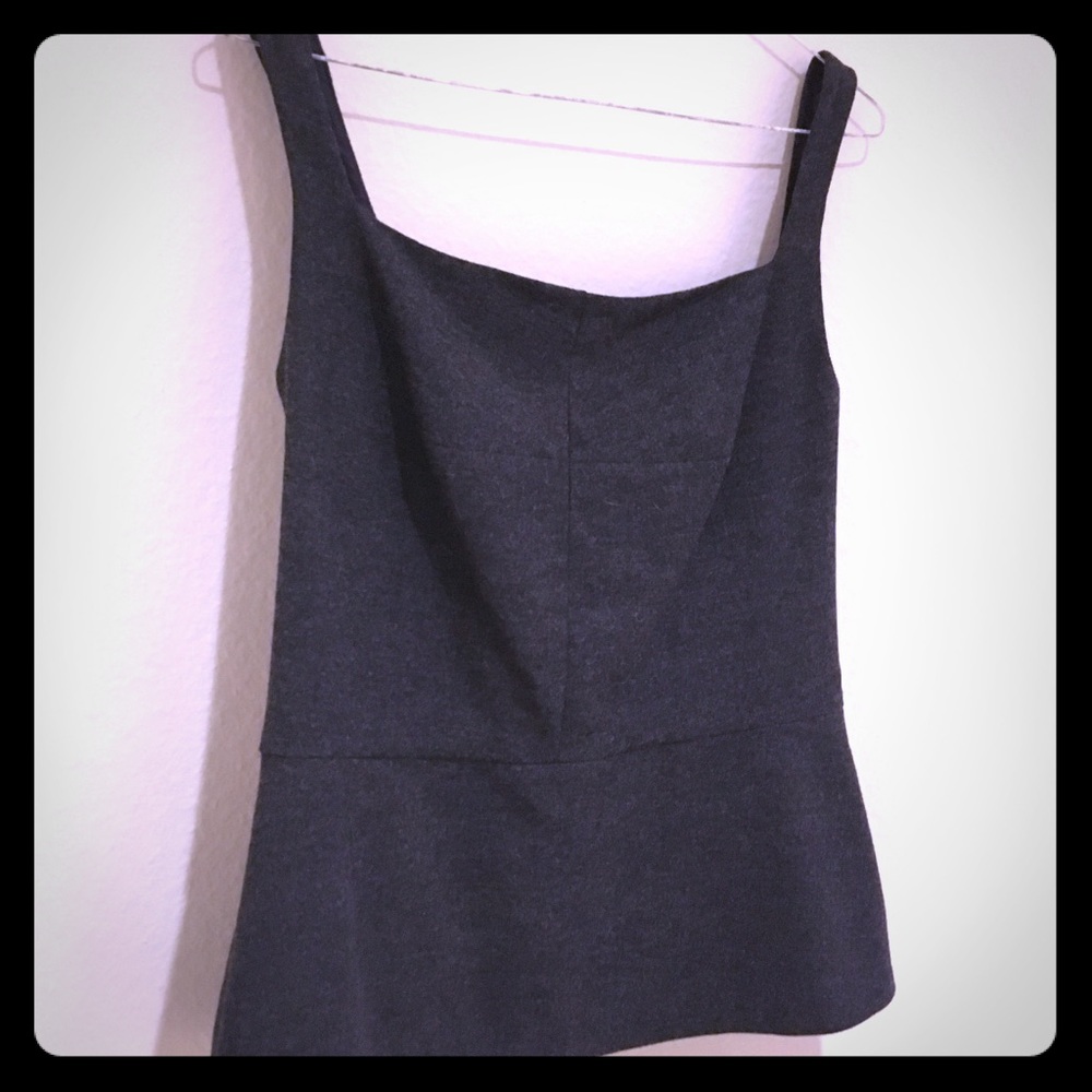 Cashmere like gray Banana Republic vest